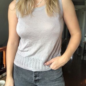 Tank top with adorable detailing!